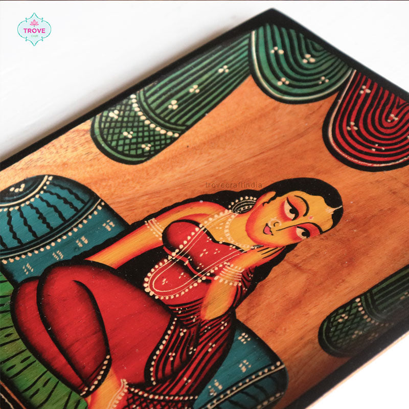 Kalighat Themed Wall Decor Plate