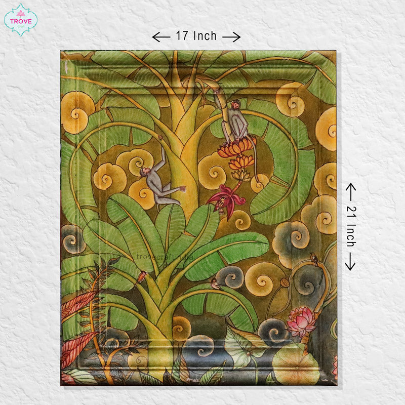 Kerala Mural Banana Tree