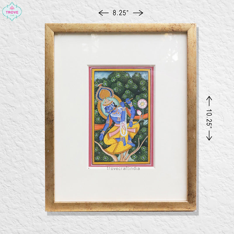 6 x 4 Inch - Miniature Paintings of Rajasthan (Unframed & Framed)