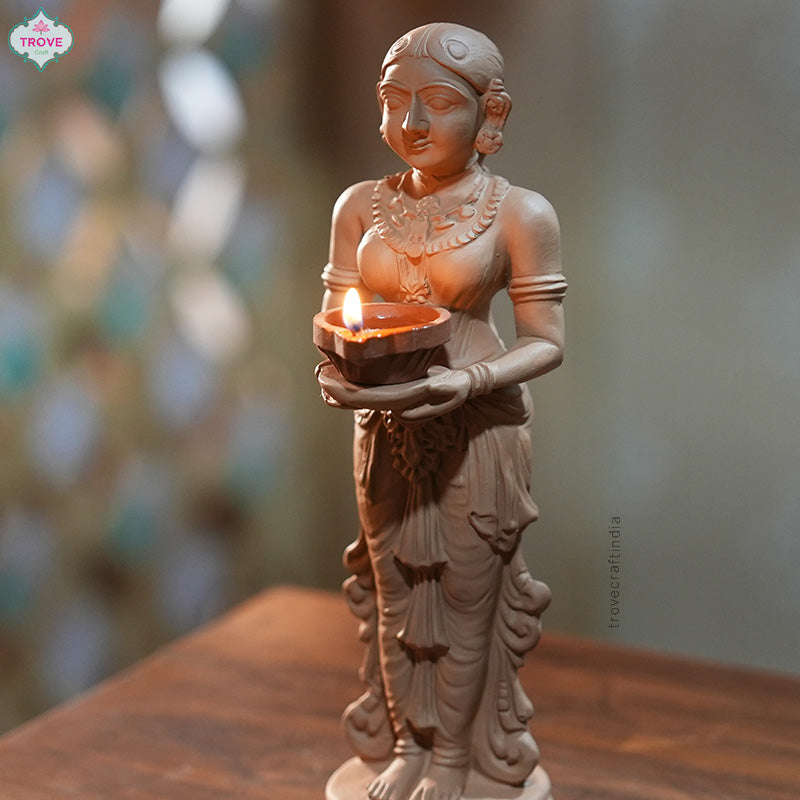 9" Deepalakshmi Decor Figurine