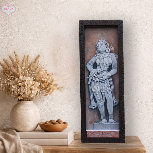 Framed Painting of Sculpture 