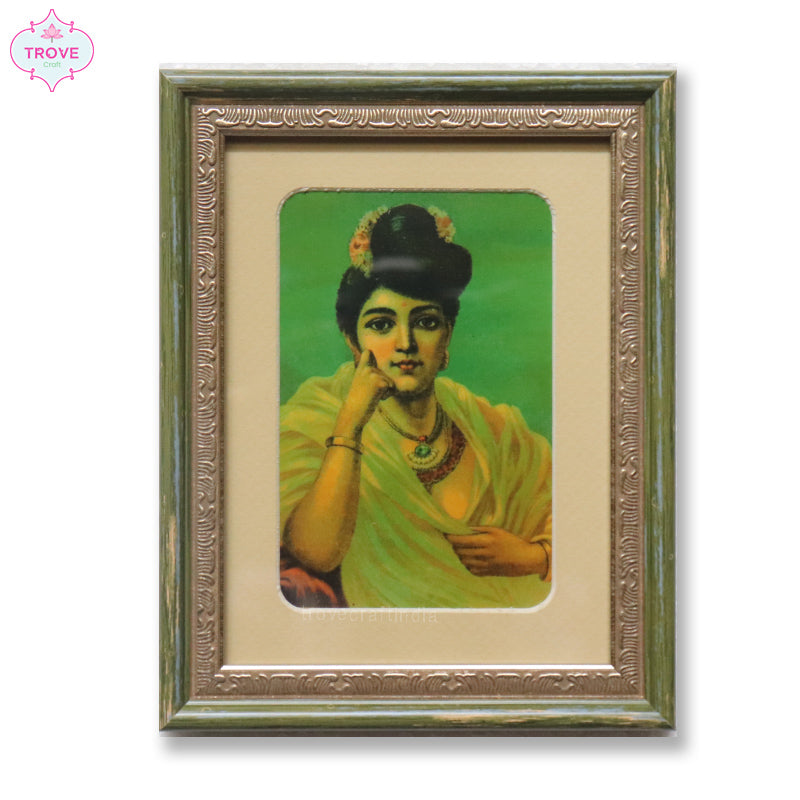 7 x 5.5 Inch Small Framed Art - Classic Vintage Prints