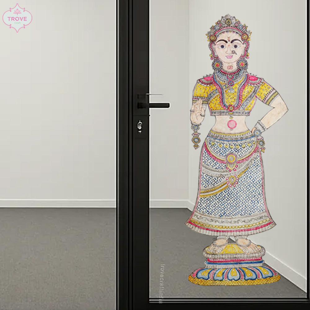 36" Kondapalli Butta Bomma Inspired Tholu puppet