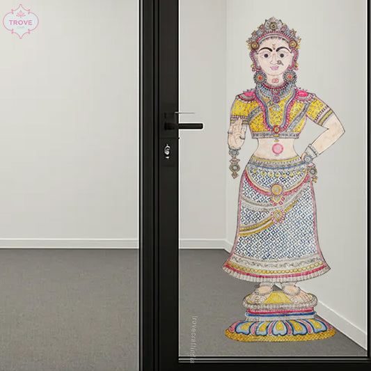 36" Kondapalli Butta Bomma Inspired Tholu puppet