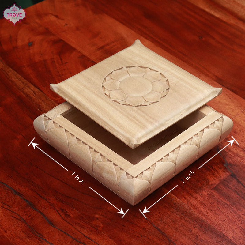 Carved boxes 