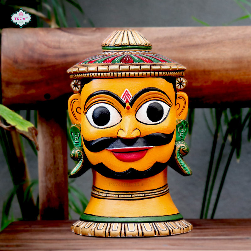 wooden mask