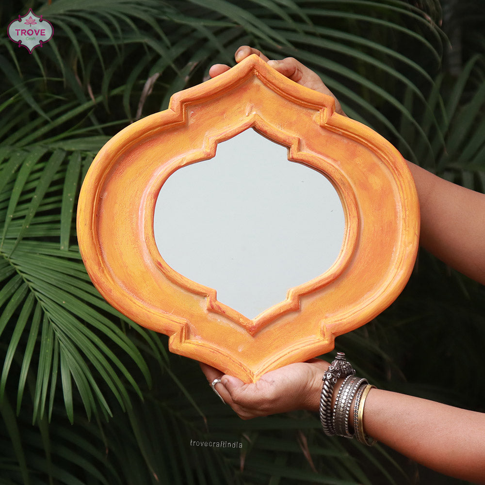 Arabesque Stylized Small Mirror Frame