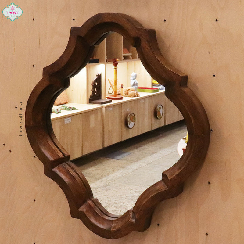 18" x 16"  Arabesque Stylized Mirror Frame