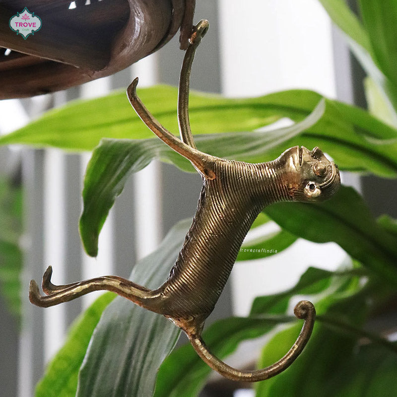 Dhokra metal craft  key hanger