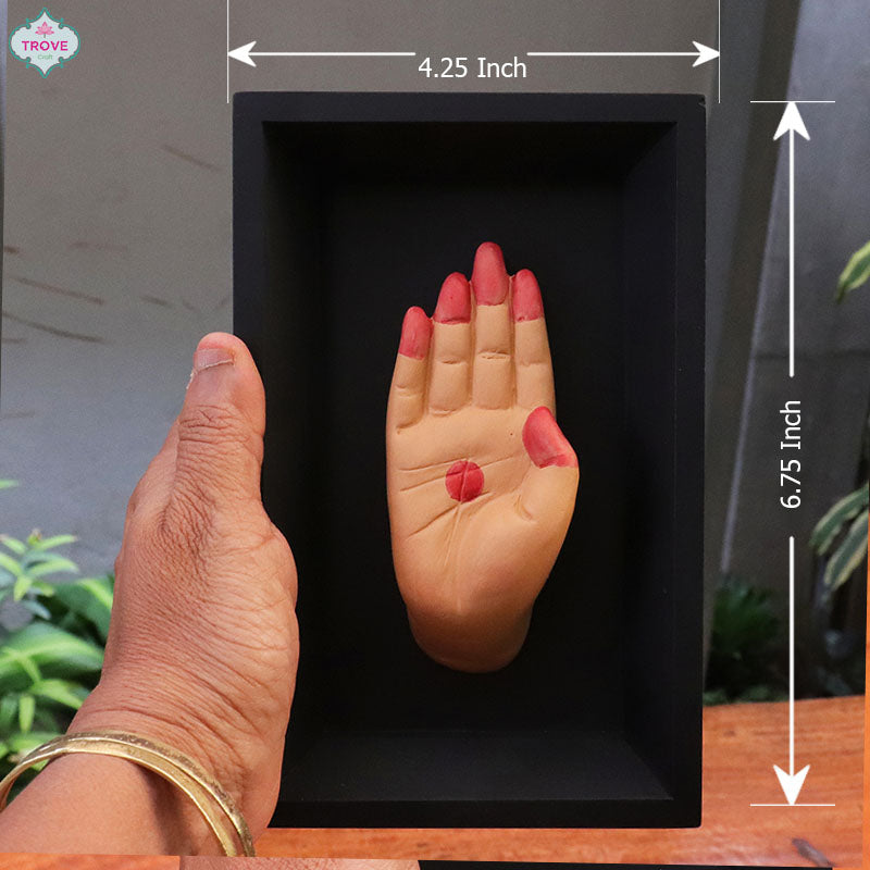 Set of 4 - Framed - Dancing Mudra Hands