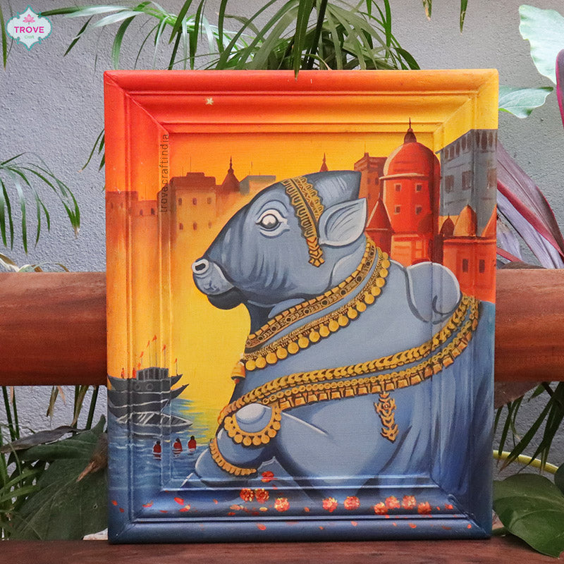 Nandi Varanasi Framed art