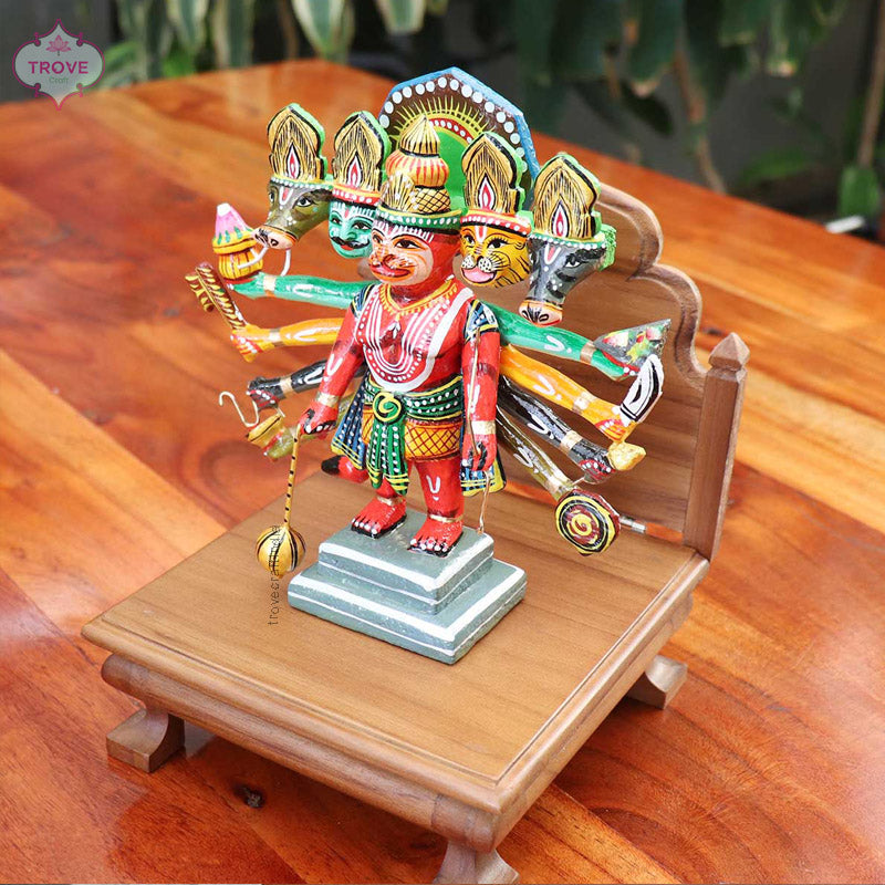 Wooden Doll Panchamukhi