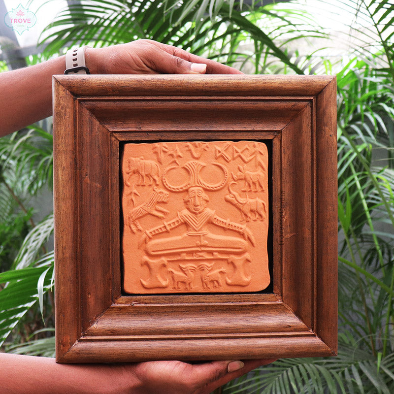 Framed Terracota Decor