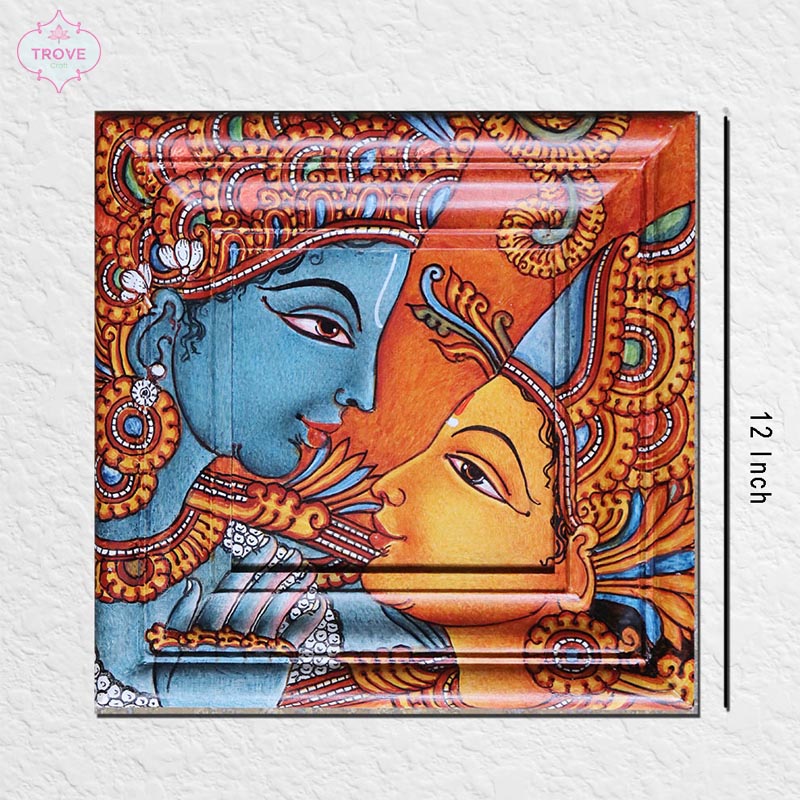 Radha Krishna Kerala Mural 