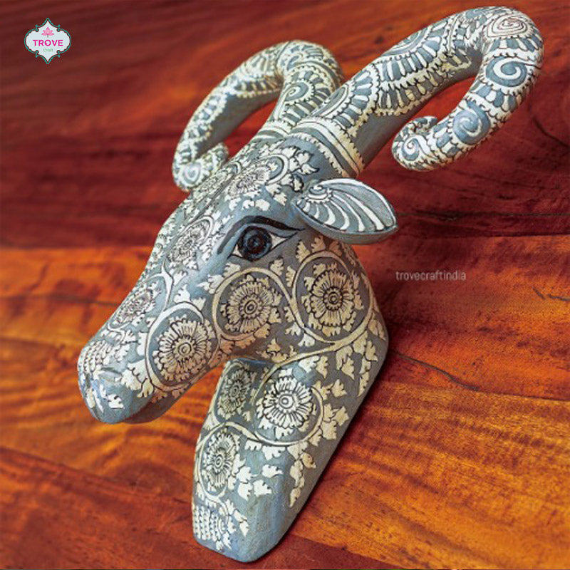 Ram head decor
