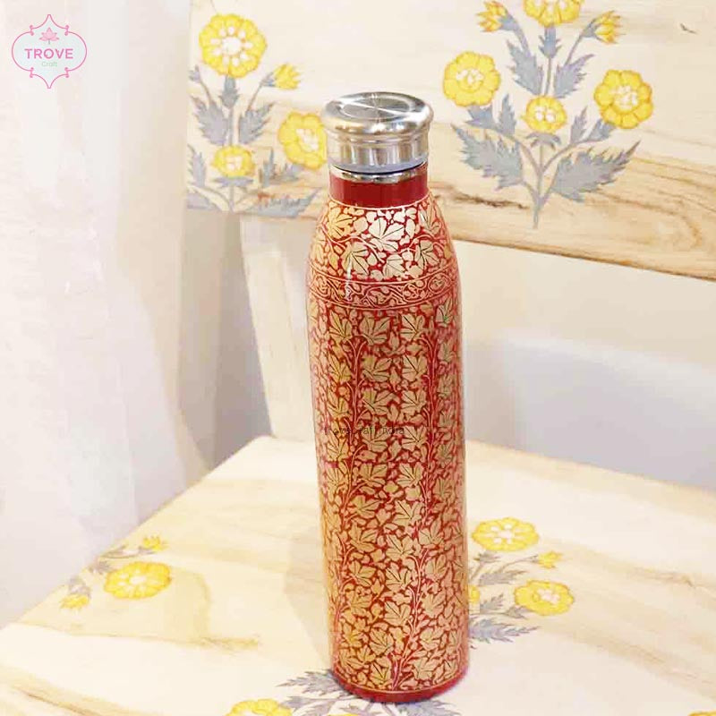 Handpainted Steel Bottle