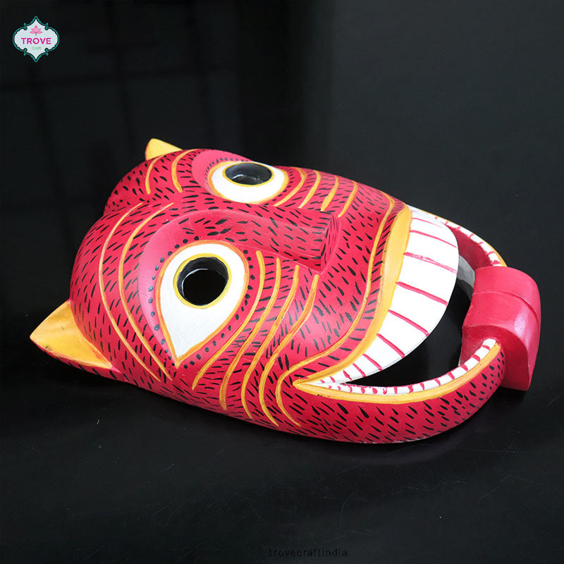 Wall decor Mask Wooden Carved