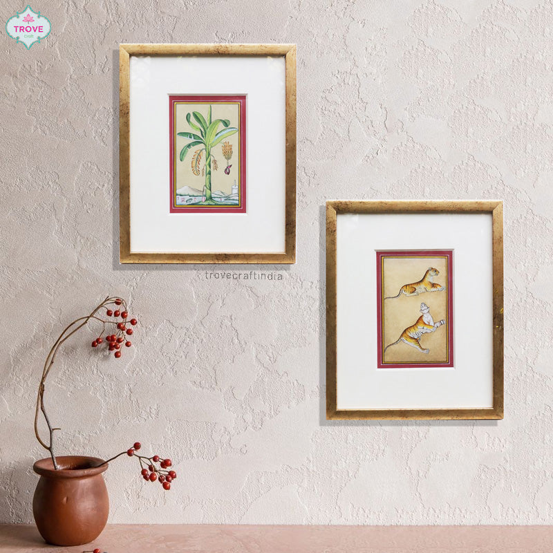 6 x 4 Inch - Miniature Paintings of Rajasthan (Unframed & Framed)