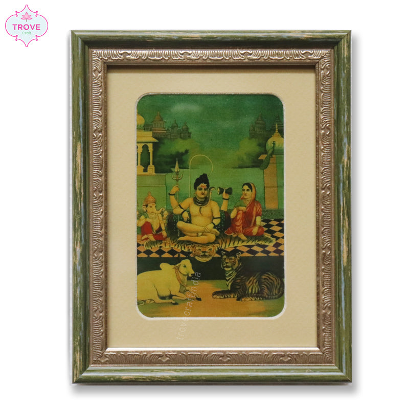 7 x 5.5 Inch Small Framed Art - Classic Vintage Prints