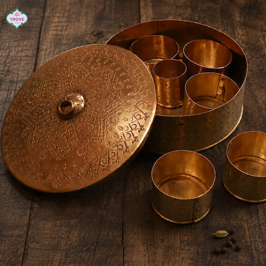 Kansa Spice Box