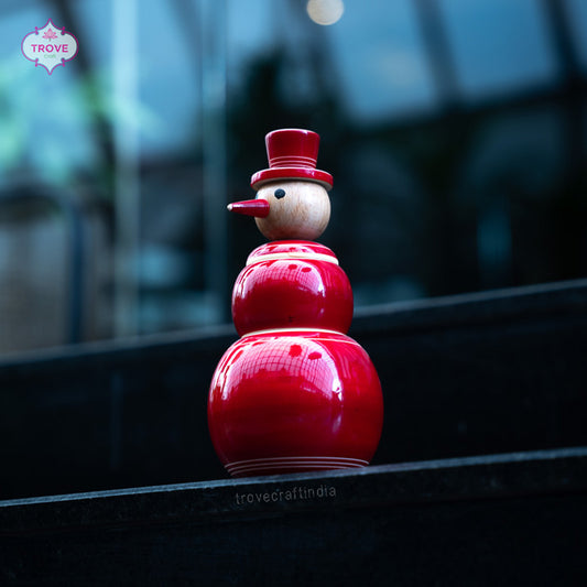 Red Snowman