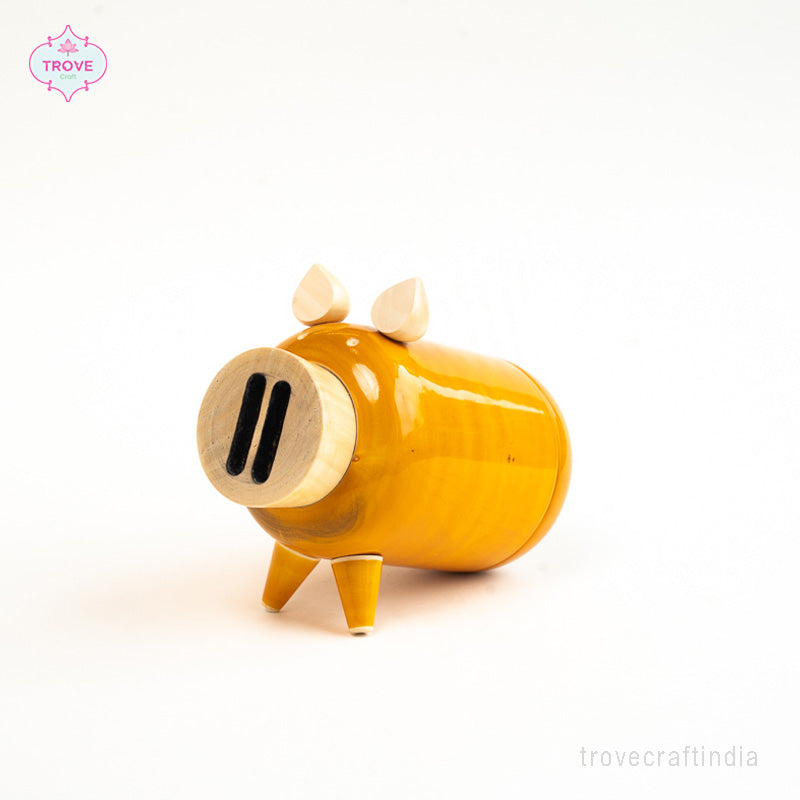 Channapatna Cute Animal Themed - Piggy Bank