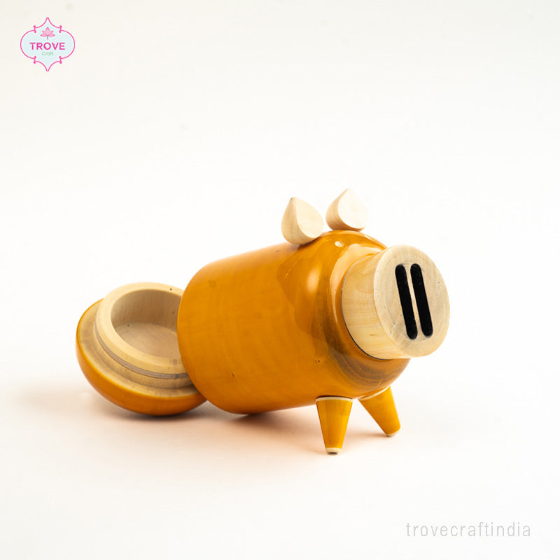 Channapatna Cute Animal Themed - Piggy Bank