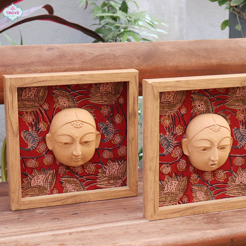 Terracotta wall decor