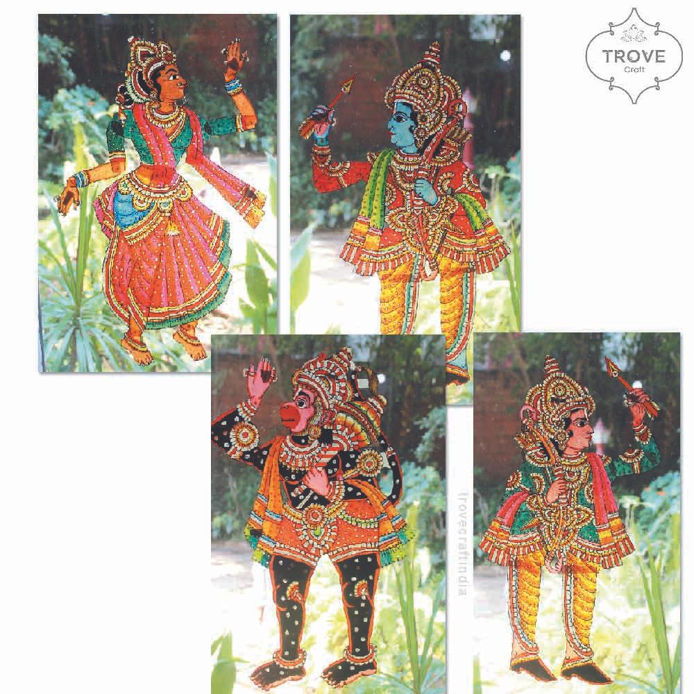 Inhloli Puppet Tholu puppets – Trove Craft India