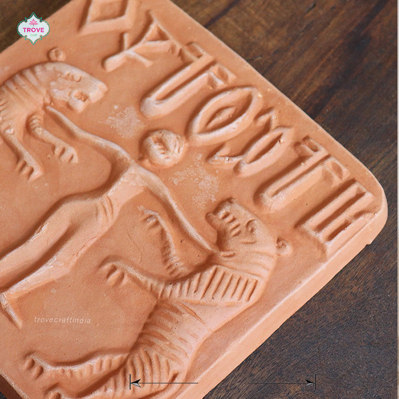 6" Harappa & Mohenjo-daro Terracotta Seals