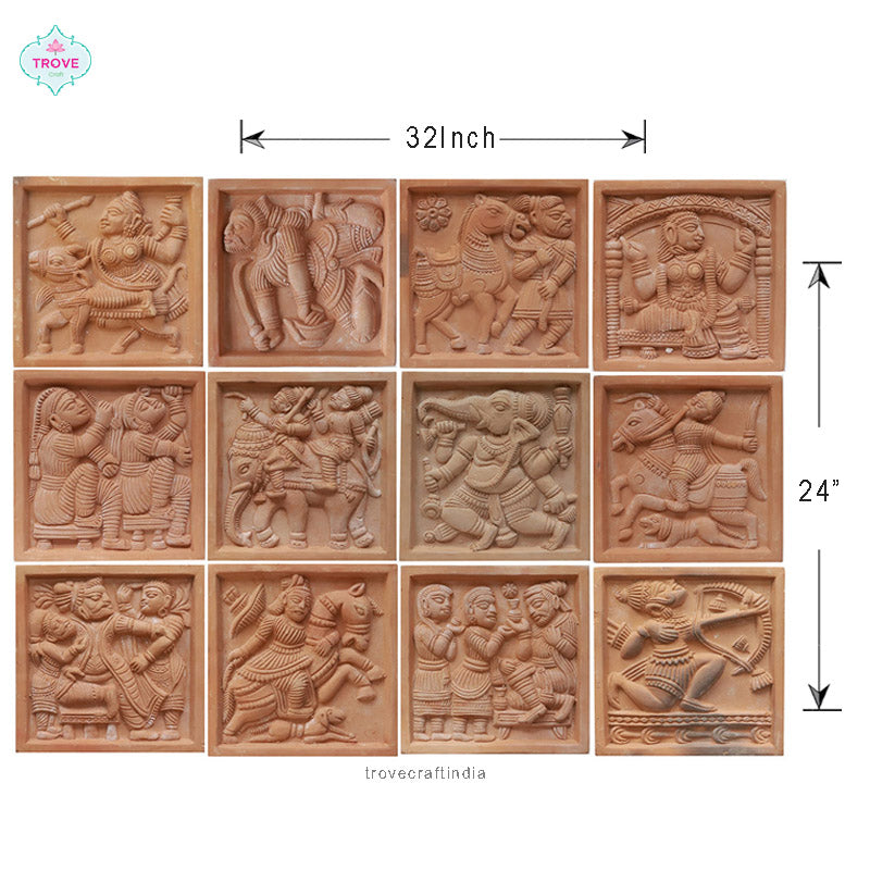 Bishnupur Tiles 
