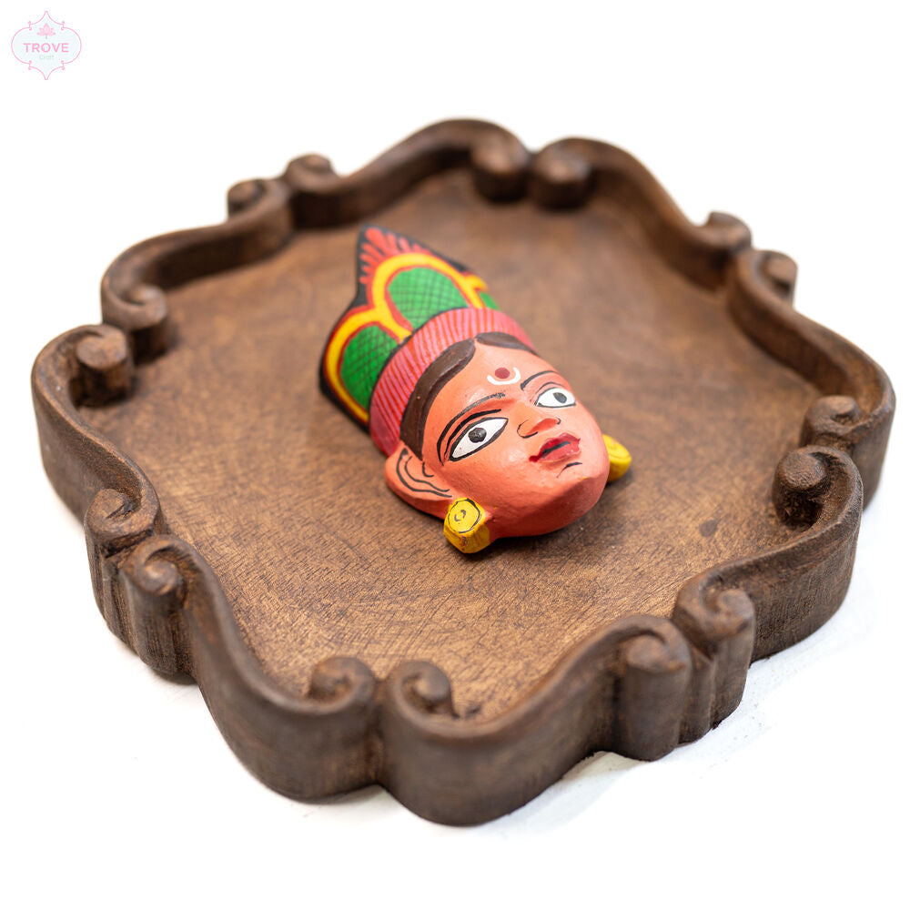 Handpainted wall mask 