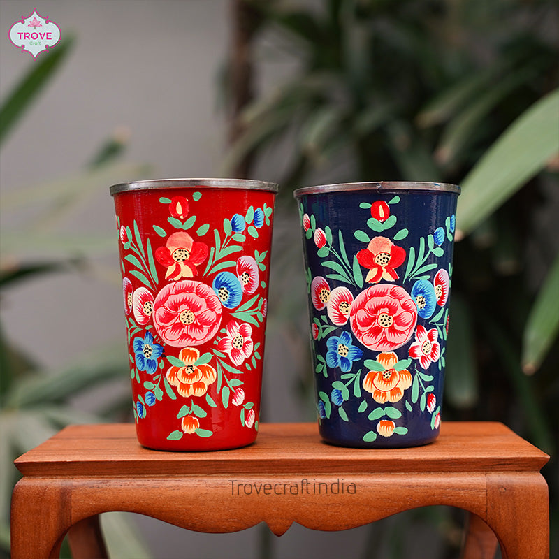 Handpainted glass