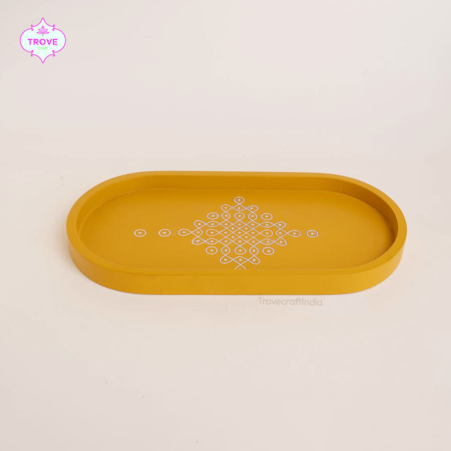 Kolam Serving Trays (Set of 2)