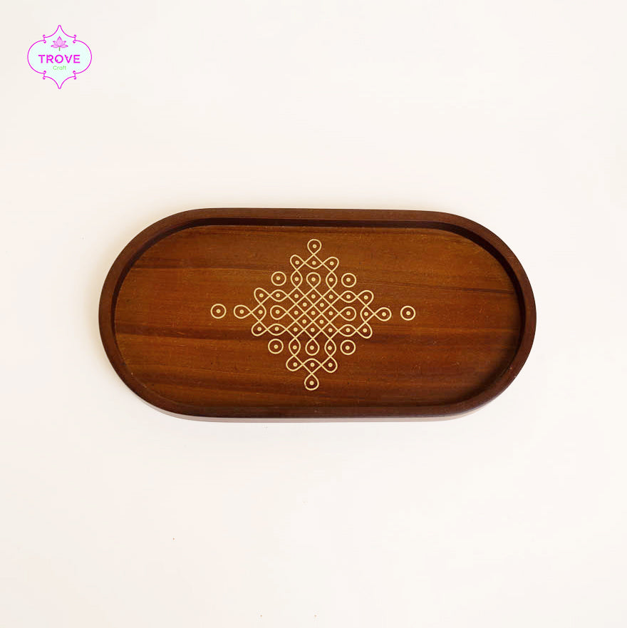 Kolam Serving Trays (Set of 2)