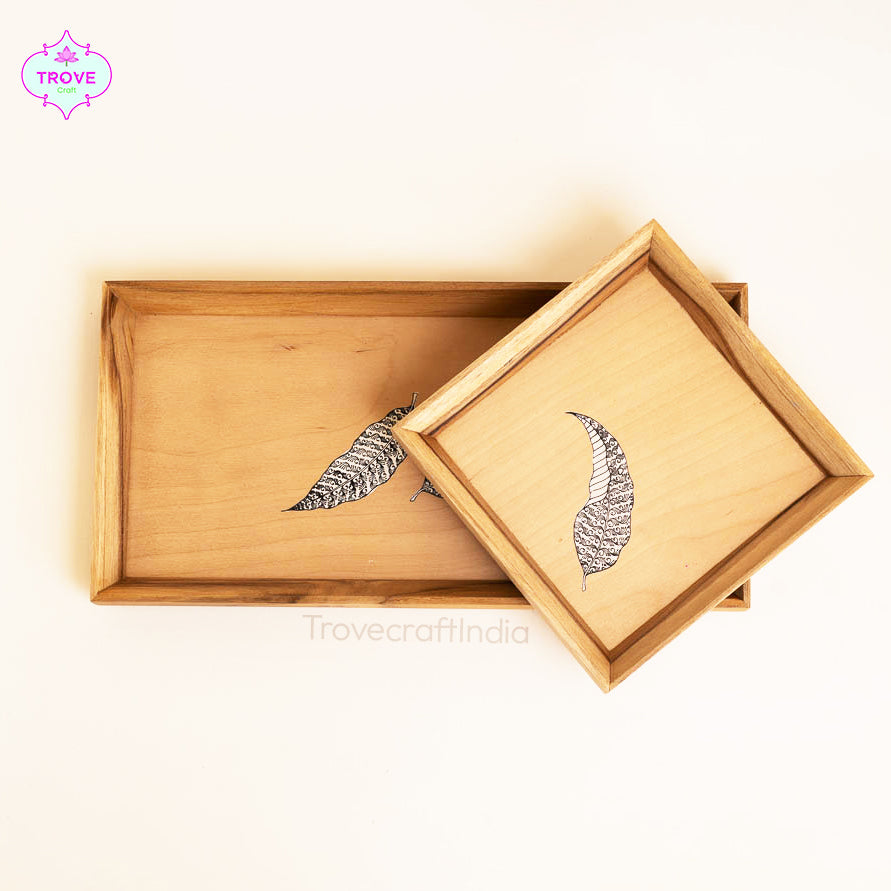 Elegant Wooden Trays