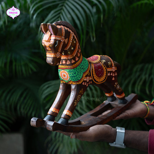 Handpainted Horse Decor