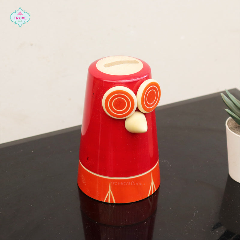Channapatna Cute Animal Themed - Piggy Bank
