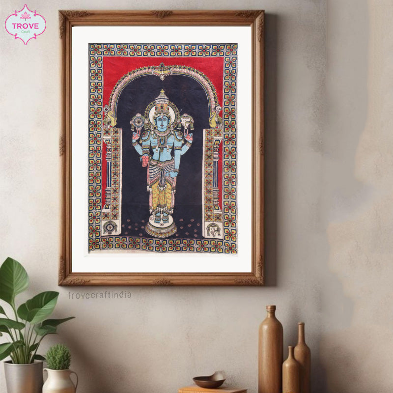 Pen Kalamkari wall art