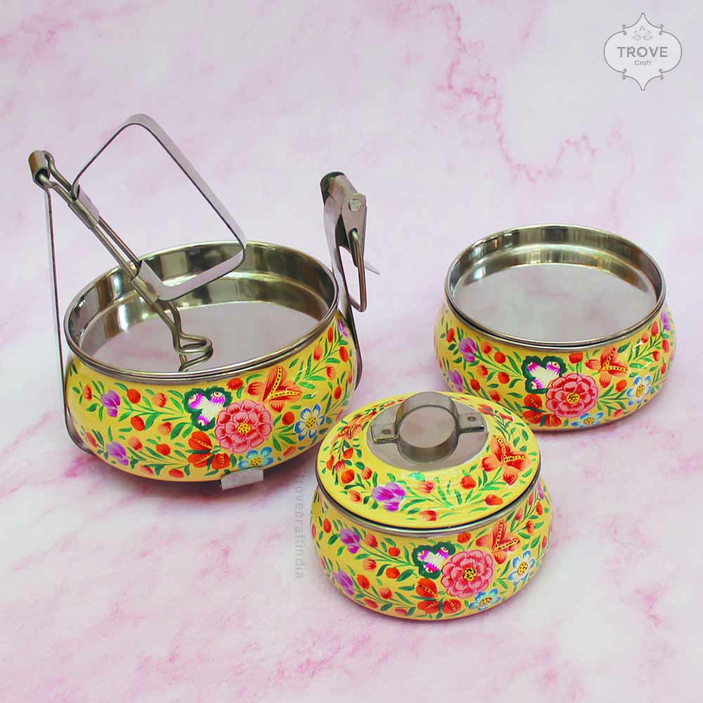 Indian Painted Tiffin