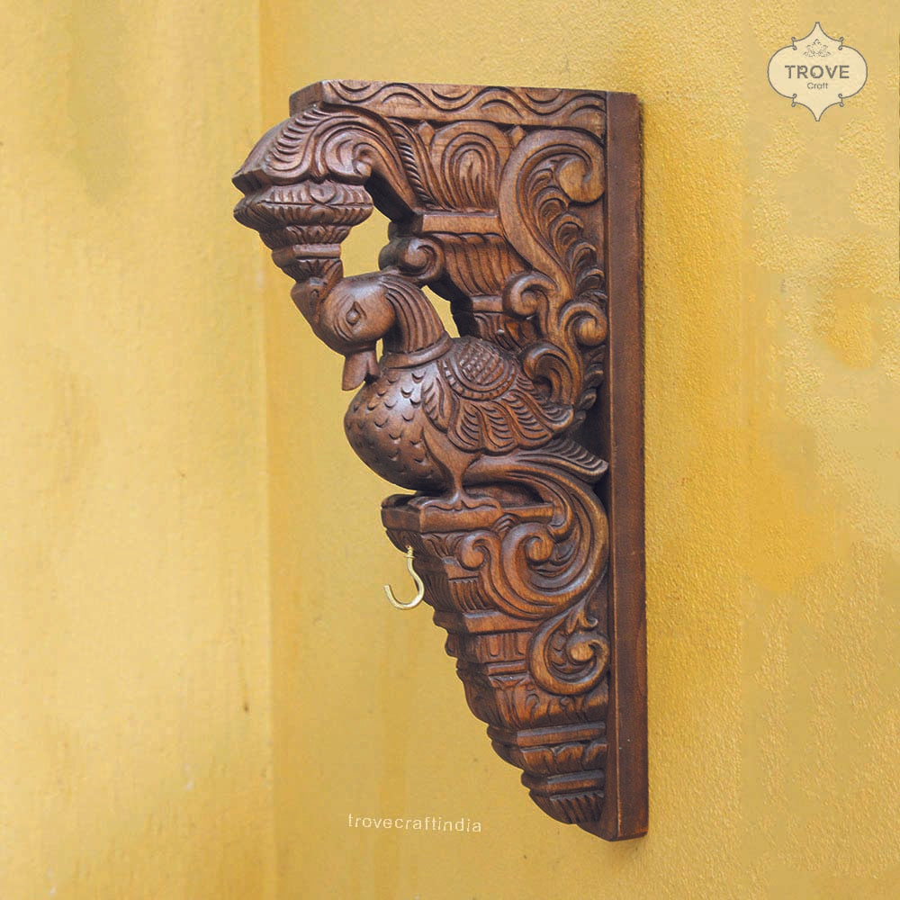 Carved Wooden Brackets