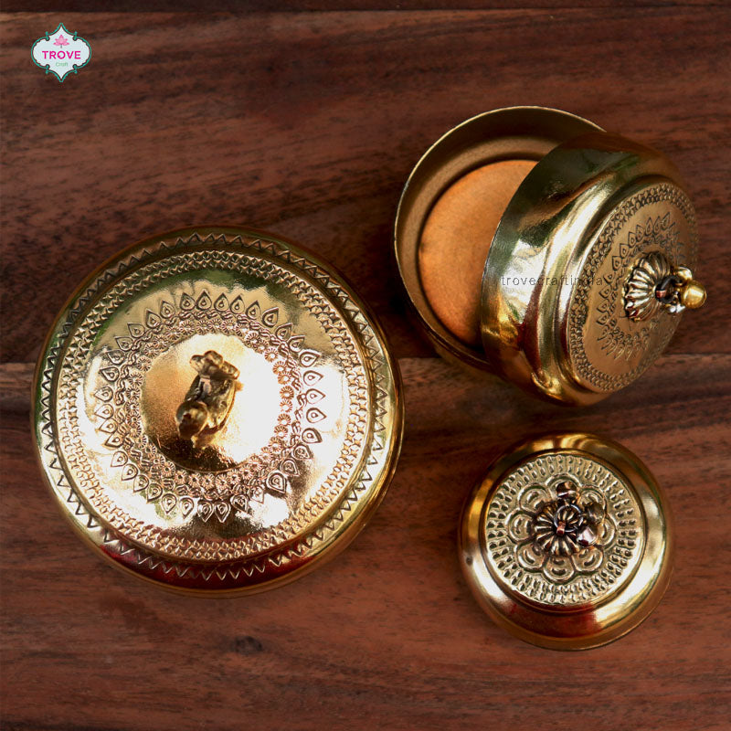 brass tiffin