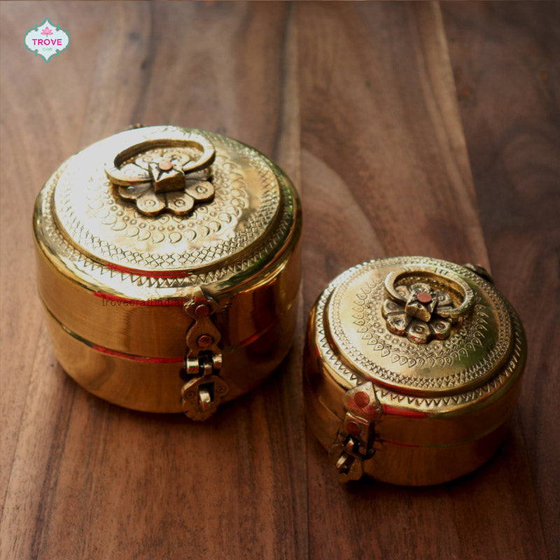 Brass box