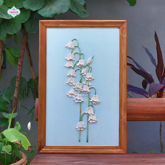 Floral relief art
