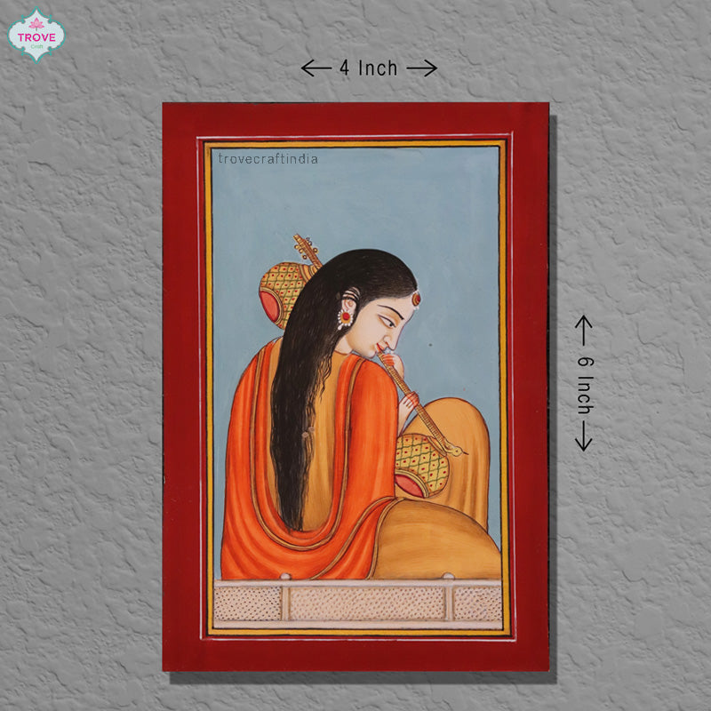 6 x 4 Inch - Miniature Paintings of Rajasthan (Unframed & Framed)