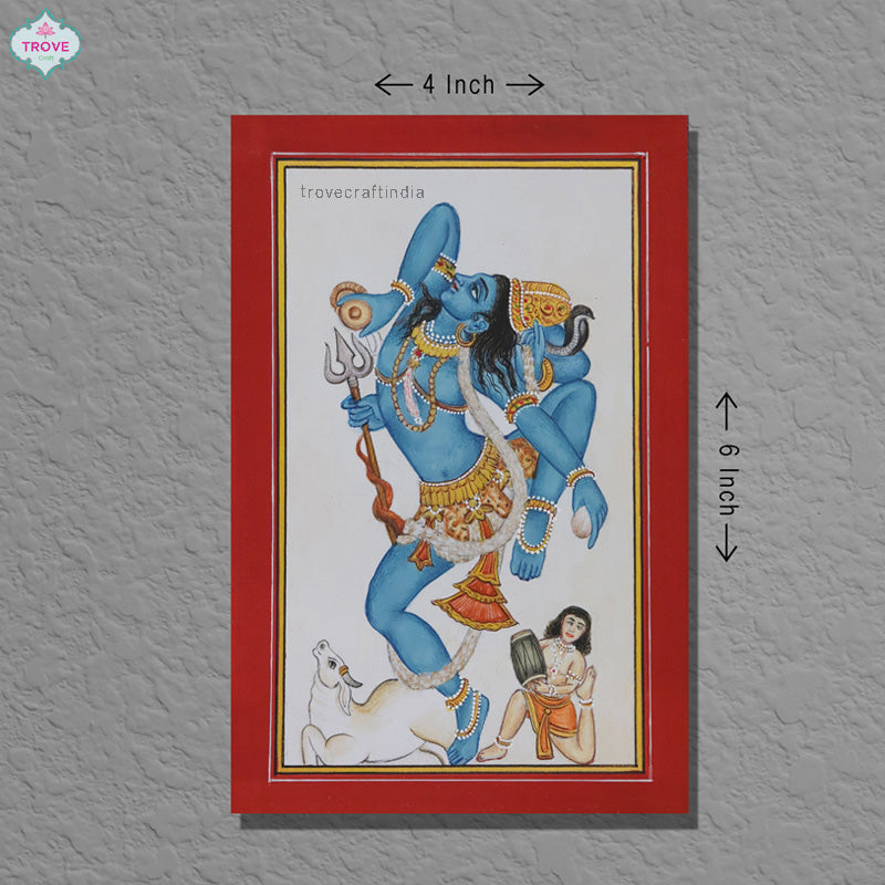 6 x 4 Inch - Miniature Paintings of Rajasthan (Unframed & Framed)