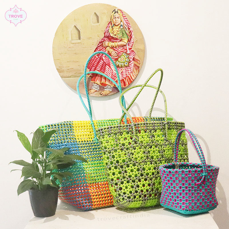 Plastic vegetable basket