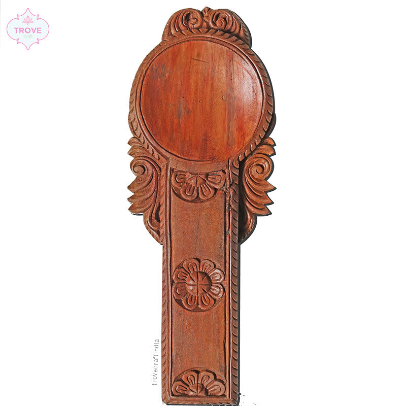 Carved wooden grater