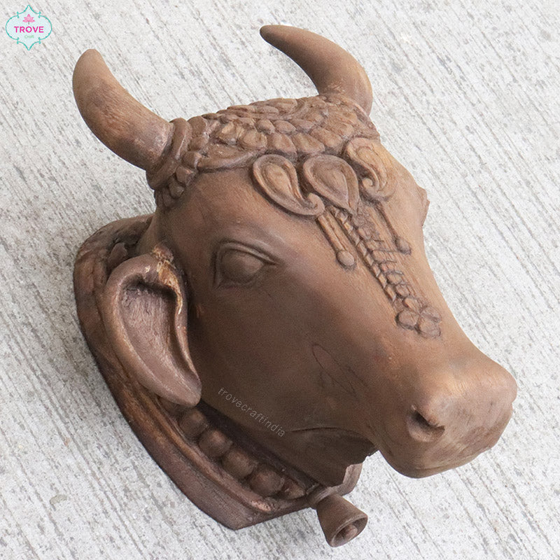 Carved Bull head 