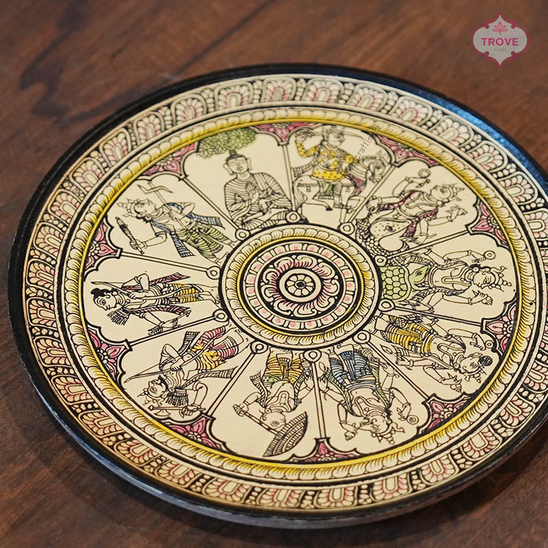 dashavatar decor plate